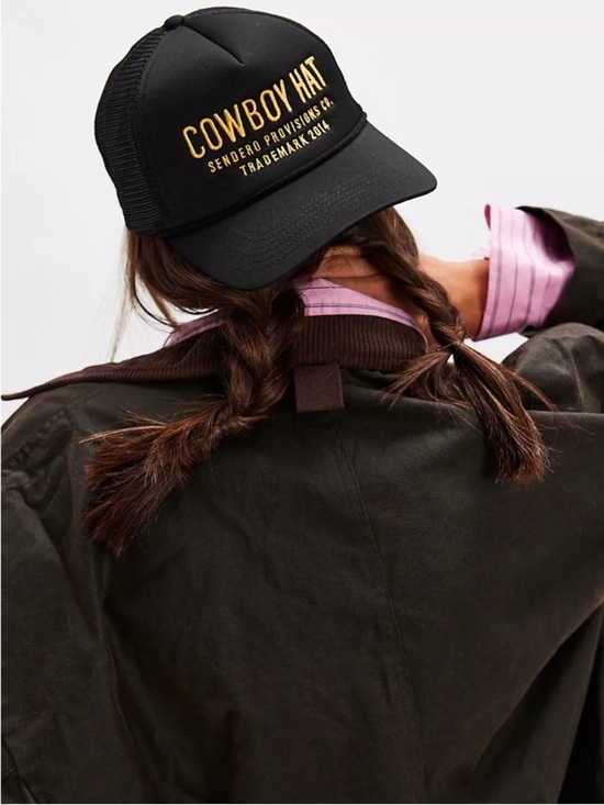 Free People Sendero Provisions Cowboy Hat Black New main image 4